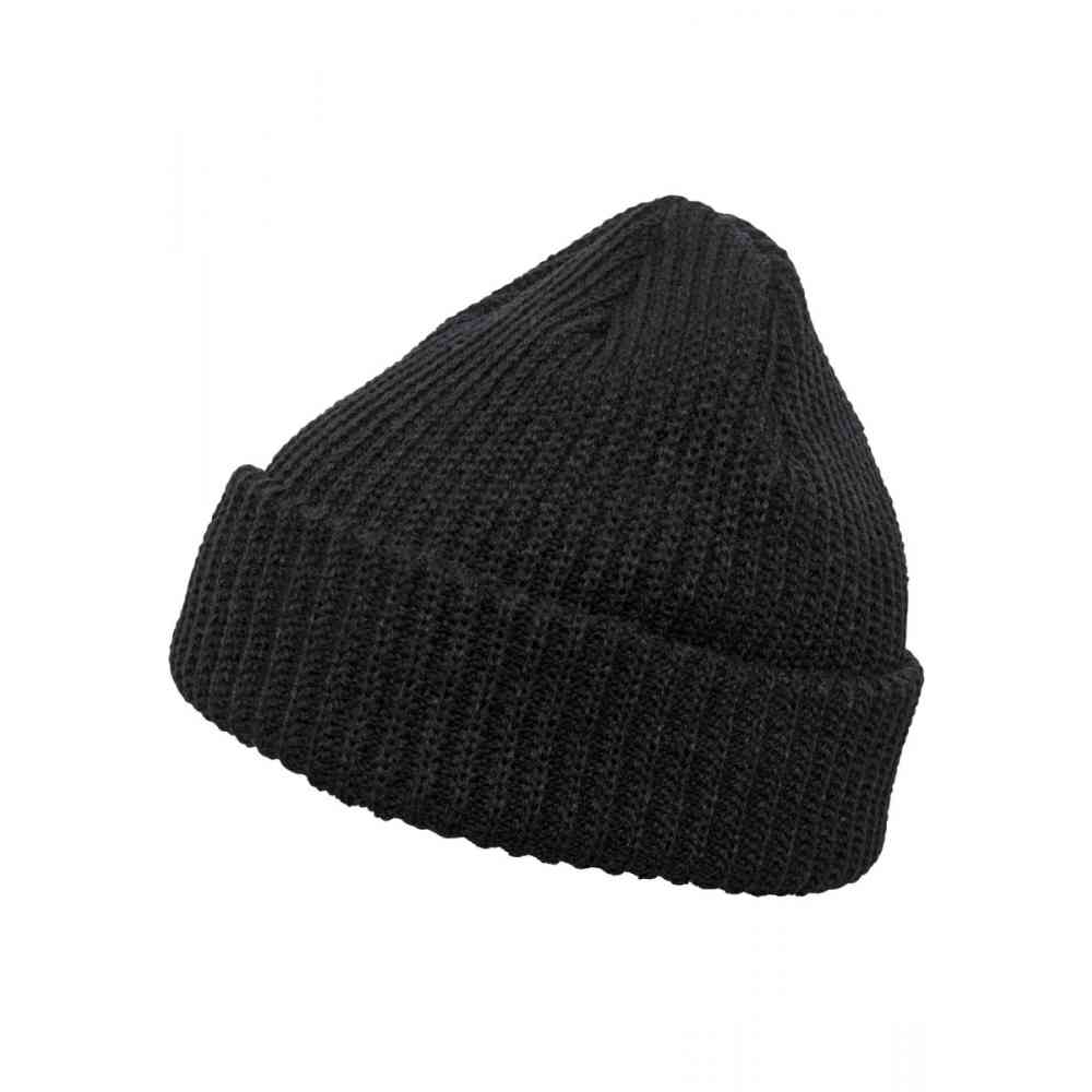 Flexfit - Rib Beanie black one size Beanie - Black